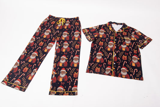 BlackOutJammies - Mr. Claus Set | Holiday Loungewear PRE-ORDER (Ships November 1st) *